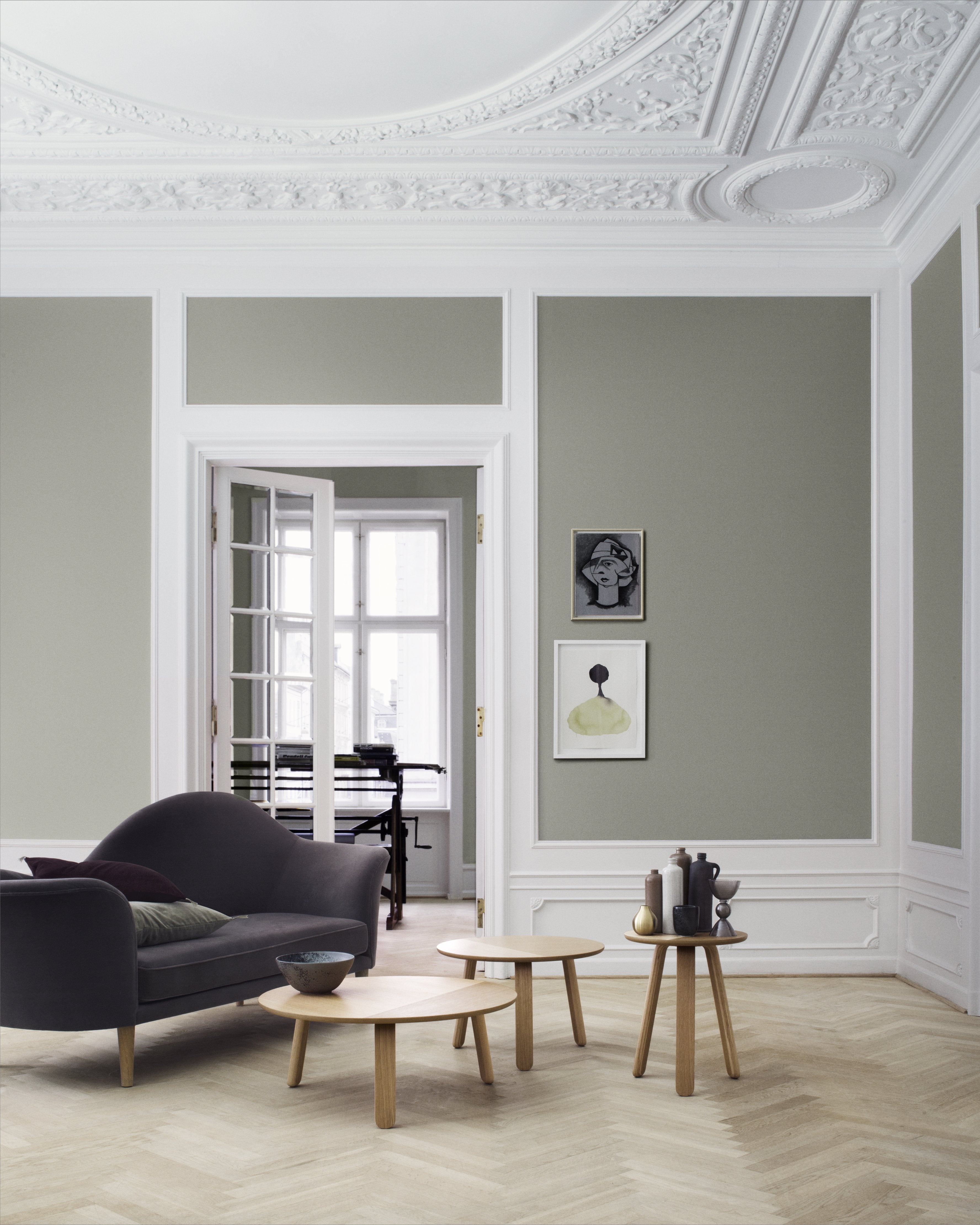 Modern Line Side Table