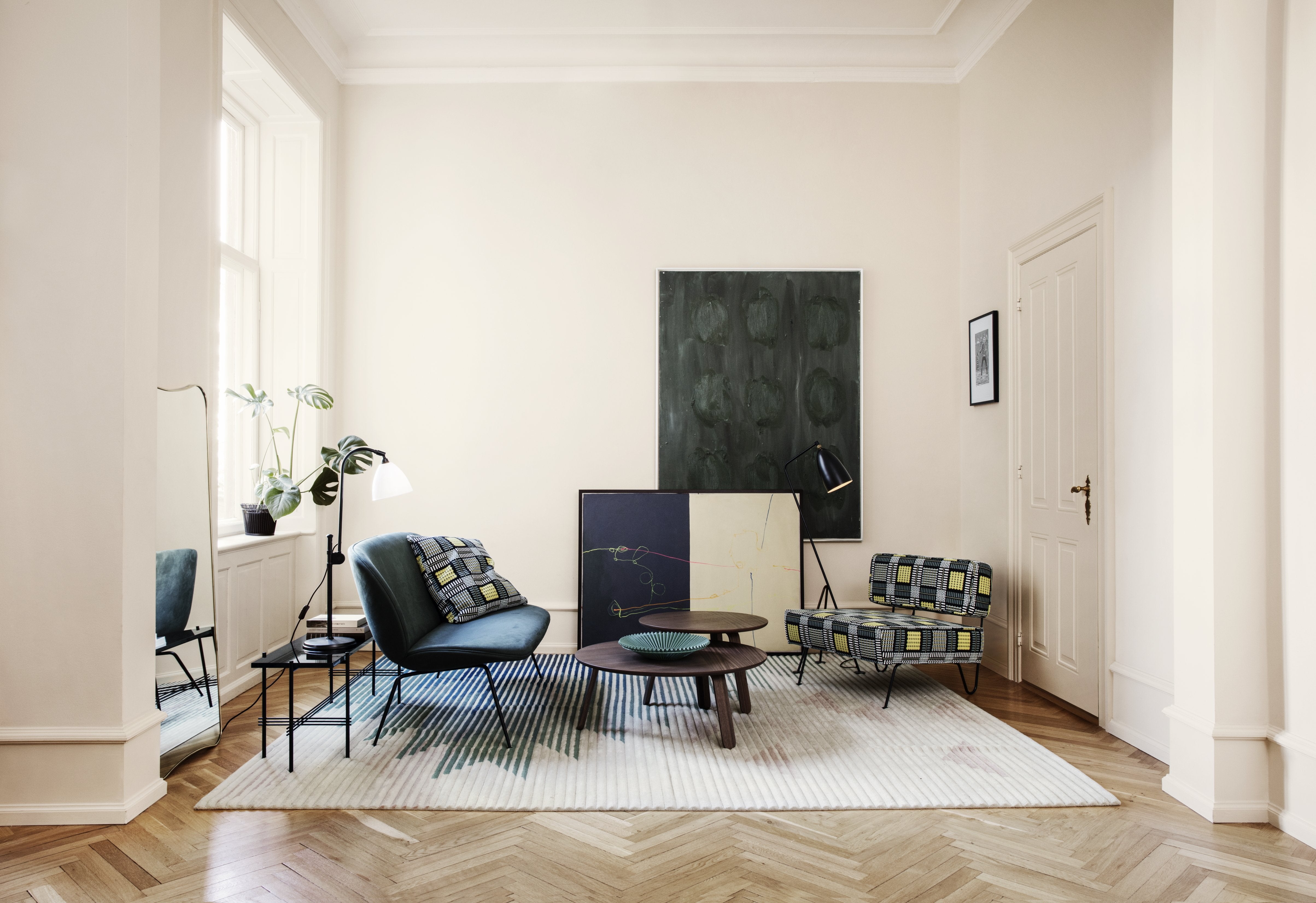 Modern Line Side Table